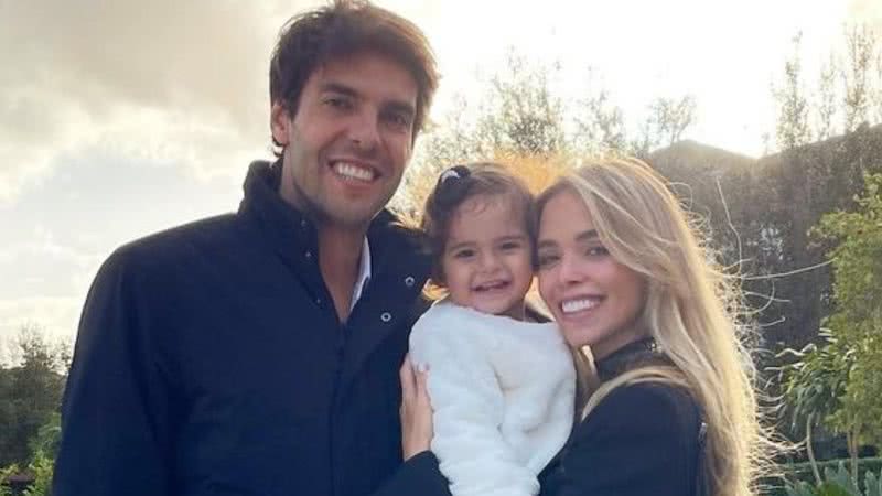 Carol Dias posta fotos com Kaká e Esther na Itália - Reprodução/ Instagram