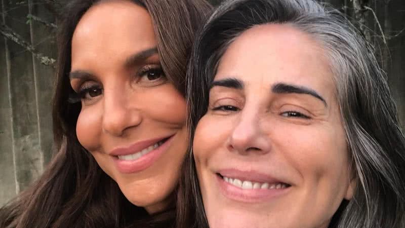 Gloria Pires mostra encontro com Ivete Sangalo - Reprodução/Instagram