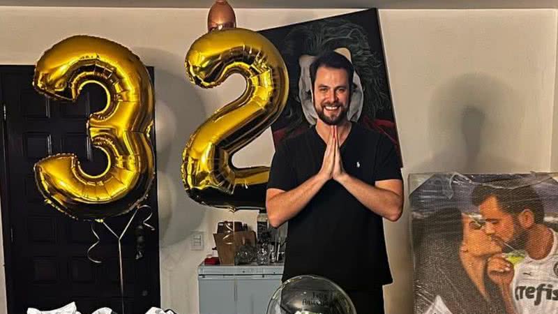 Ex-BBB Gustavo Marsengo agradece mensagens de carinho ao completar 32 anos - Reprodução/Instagram