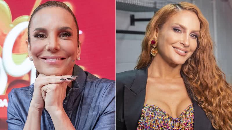 Ivete Sangalo e Claudia Leitte - Foto: Reprodução / Globo