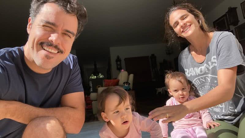 Filhas de Joaquim Lopes visitam casa da avó pela primeira vez - Reprodução/Instagram