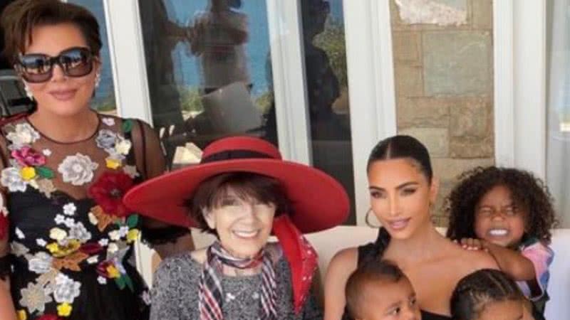 O clã Kardashian-Jenner prestou homenagens para Mary Jo Campbell - Reprodução: Instagram