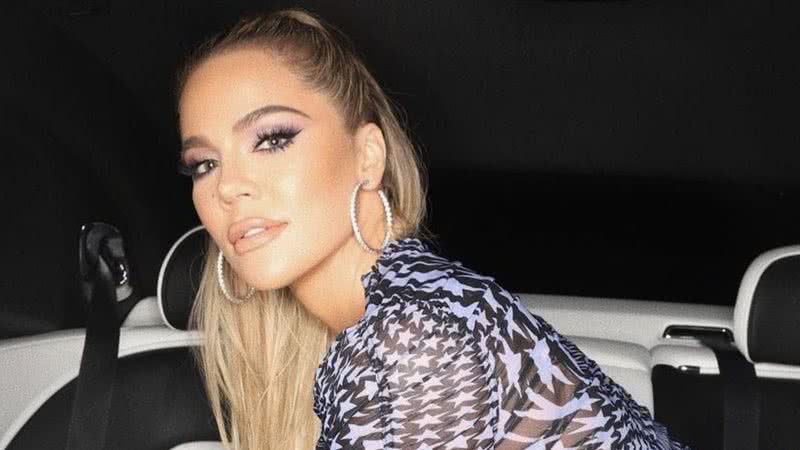 Khloé Kardashian eleva a temperatura ao exibir curvas em biquíni fininho - Reprodução/Instagram