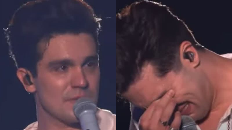 Luan Santana se emociona ao dedicar show para a mãe, Marizete - Reprodução/YouTube