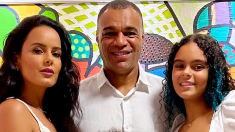 Denilson e Luciele Di Camargo celebraram aniversário de 12 anos da filha - Reprodução/Instagram