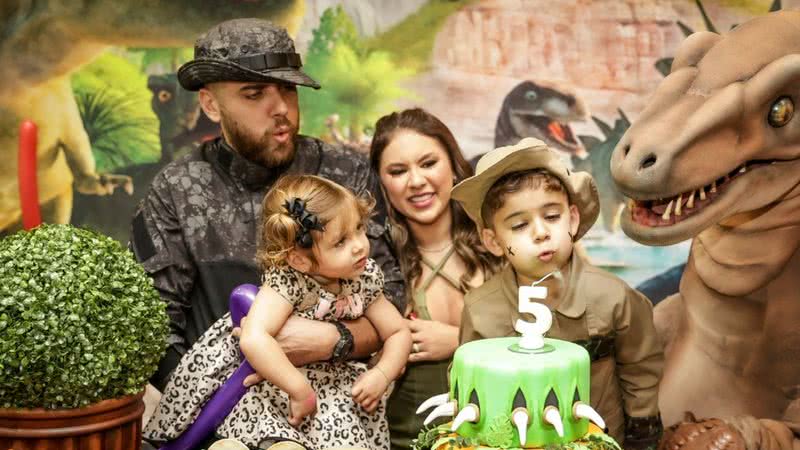 Natália Toscano e Zé Neto celebram o aniversário de 5 anos do filho, José Filho - Lívia Cardoso