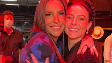 Paolla Oliveira posa ao lado de Ivete Sangalo - Foto: Reprodução / Instagram