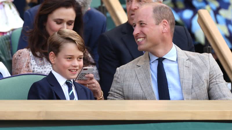 Príncipe George e príncipe William - Foto: Getty Images