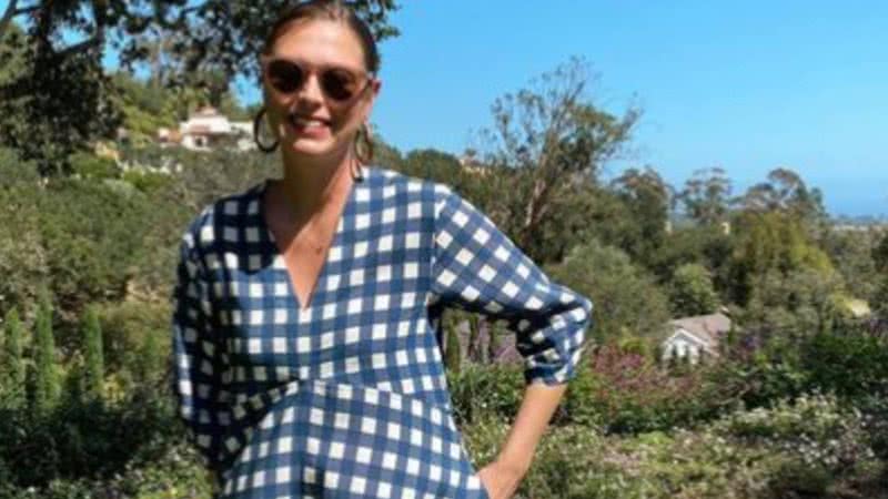 Maria Sharapova deu à luz ao seu primeiro filho - Reprodução: Instagram