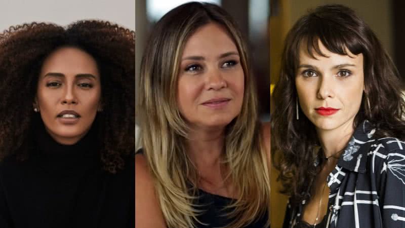 Atrizes Taís Araújo, Adriana Esteves e Débora Falabella posam juntas - Foto: Reprodução / Instagram