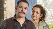 Tenório (Murilo Benício) e Maria Bruaca (Isabel Teixeira) na novela Pantanal - Foto: Globo / João Miguel Junior