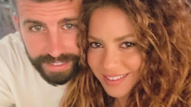 Shakira e Gerard Piqué se reencontram em partida de beisebol do filho, Milan, após separação - Foto/Reprodução