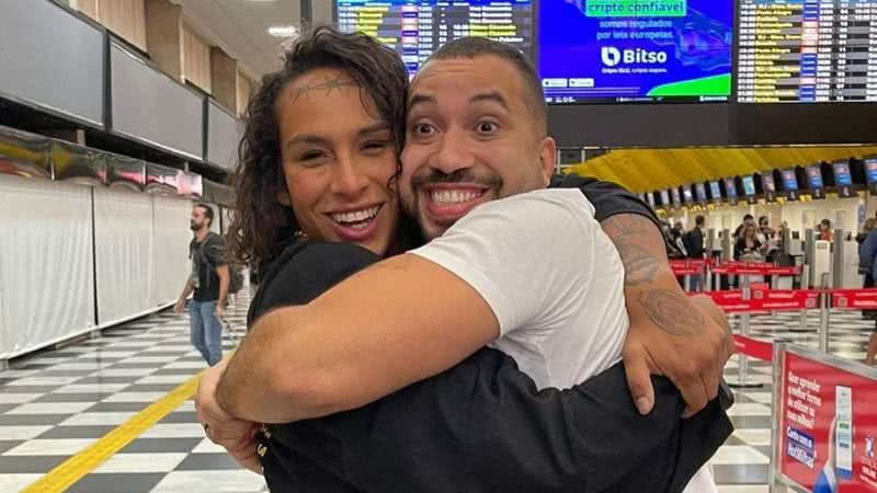 Gil do Vigor e Linn da Quebrada soltam o rebolado em vídeo de dança nos bastidores - Foto/Instagram