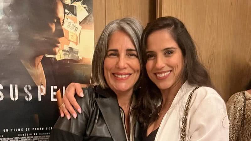 Camilla Camargo registra encontro com Gloria Pires - Reprodução/Instagram