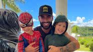 Gusttavo Lima celebrou o aniversário do filho mais velho, Gabriel - Reprodução: Instagram