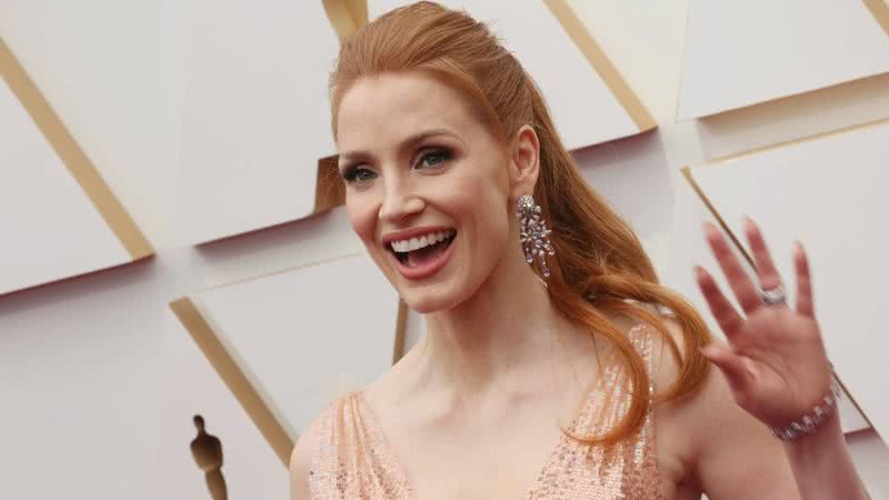 Jessica Chastain falou sobre o tapa no Oscar 2022 - Foto: Getty Images