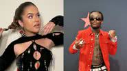 Maisa Silva se encontrou com o rapper Lil Uzi Vert durante voo - Reprodução: Instagram/Foto:GettyImages