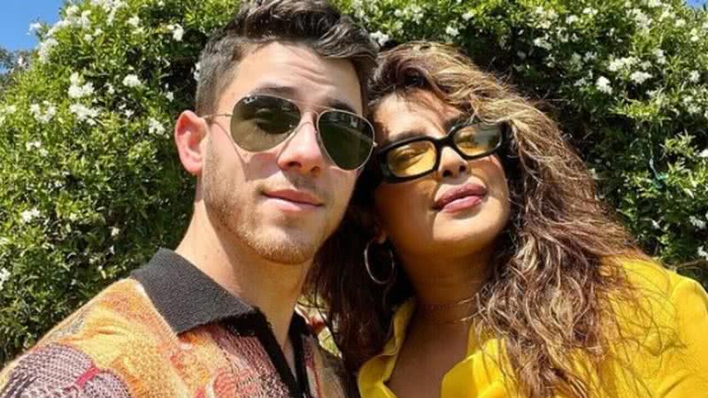 Nick Jonas e Priyanka Chopra anunciaram o nascimento da filha Malti Marie em janeiro - Reprodução: Instagram