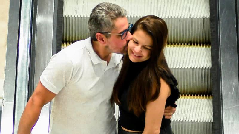 Nivea Stelmann com o marido Marcus Rocha - Webert Belicio/Agnews