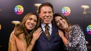 Patricia Abravanel, Silvio Santos e Rebeca Abravanel na gravação do Troféu Imprensa 2022 - Fotos: Lourival Ribeiro/SBT