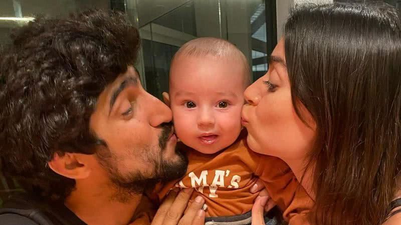 Thaila Ayala e Renato Góes recriam look caipira para o filho, Francisco - Reprodução/Instagram