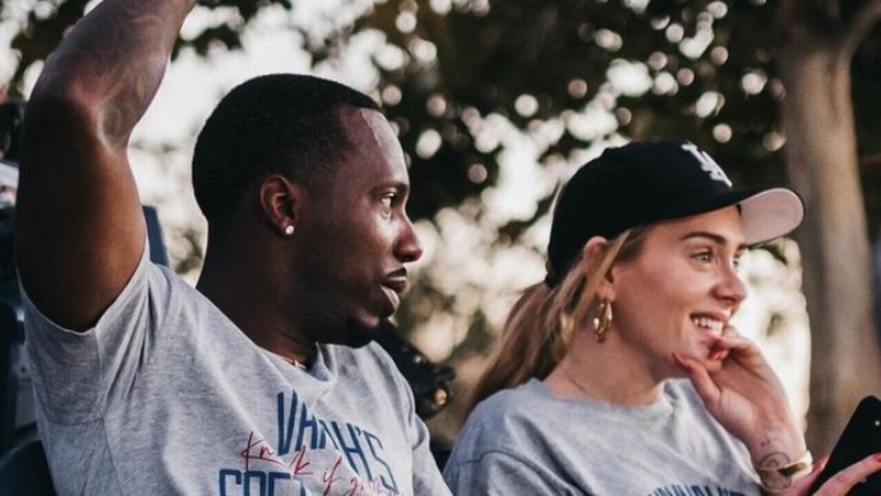 Rich Paul e Adele começaram um relacionamento em julho de 2021 - Reprodução: Instagram