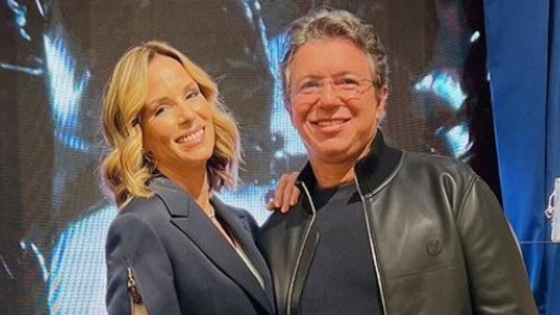 Ana Furtado e Boninho se encontraram com Lulu Santos e seu marido - Reprodução: Instagram