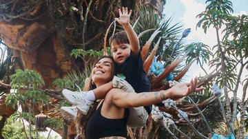 Gabi Brandt e Davi curtem momentos especiais no Animal Kingdom - Reprodução/ Instagram