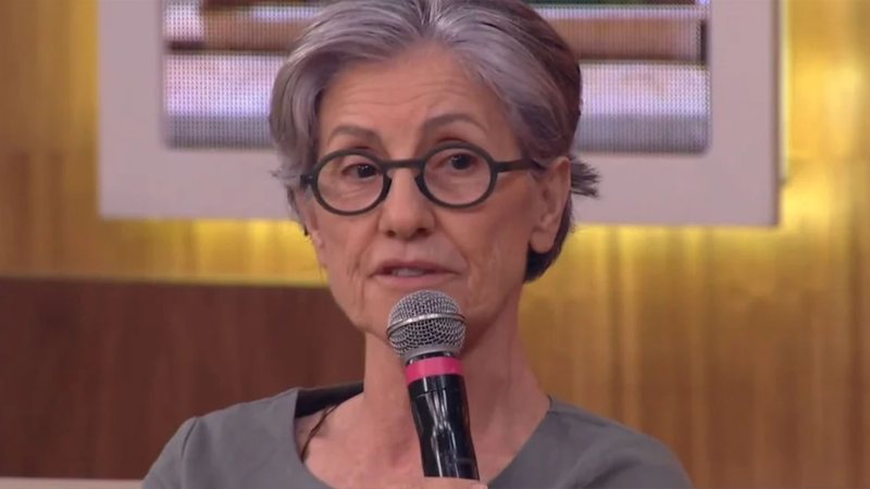 Cassia Kis no programa 'Encontro com Fátima Bernardes' - Foto: Reprodução / Globo