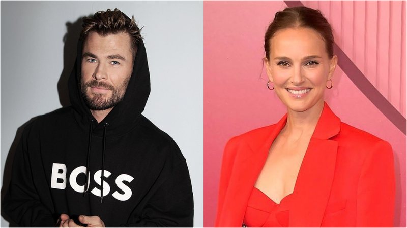 Love and Thunder: Chris Hemsworth posta foto inédita nos bastidores com Natalie Portman - Reprodução/ Instagram