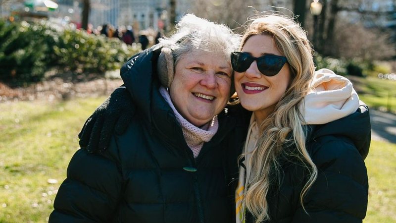 Dani Calabresa faz bela homenagem de aniversário para a mãe, Marlene - Reprodução/Instagram