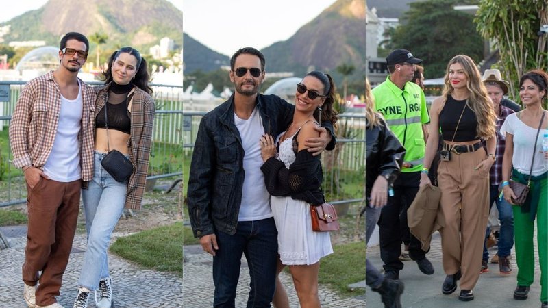 Famosos marcam presença em festival no Rio - Foto: Beatriz Damy / AgNews