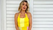 Flávia Alessandra de vestido amarelo - Reprodução/Instagram