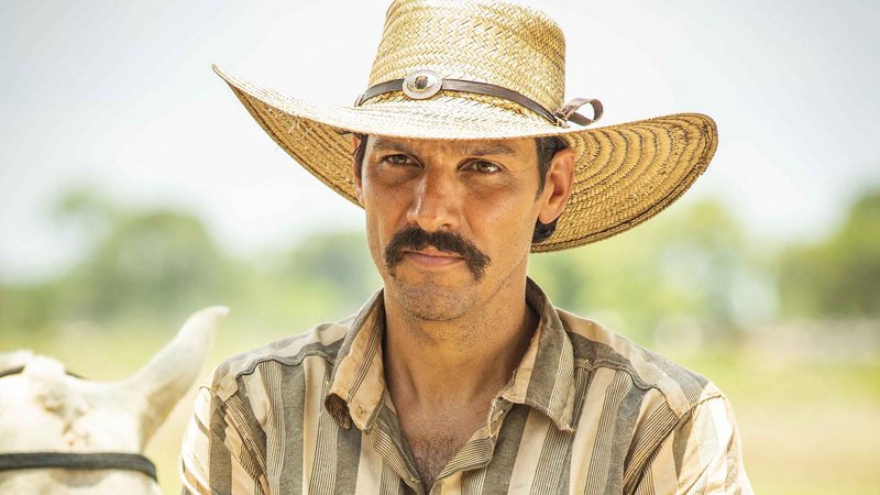 Guito como o Tibério de Pantanal - Foto: Globo / João Miguel Junior