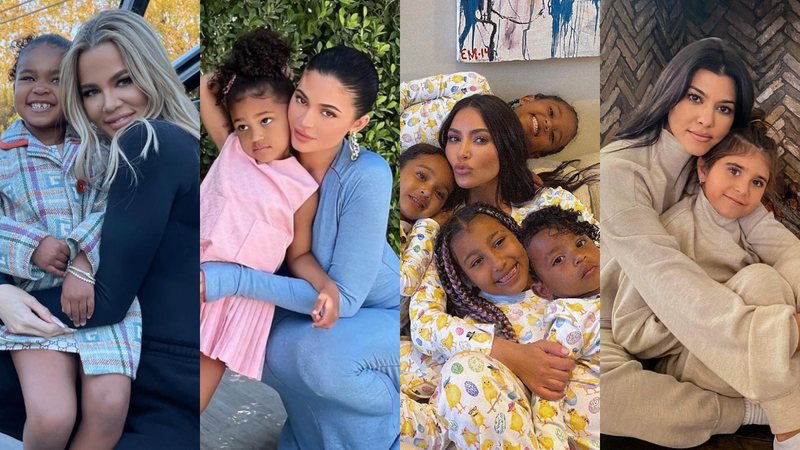 A nova geração de Kardashians e Jenners está muito bem representada - Reprodução/Instagram