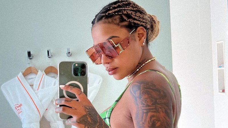 Ludmilla passa por perrengue com biquíni - Reprodução/Instagram