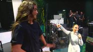 Marcelo e a mãe, Ivete Sangalo, no show de 50 anos da cantora - Foto: Reprodução / Globoplay