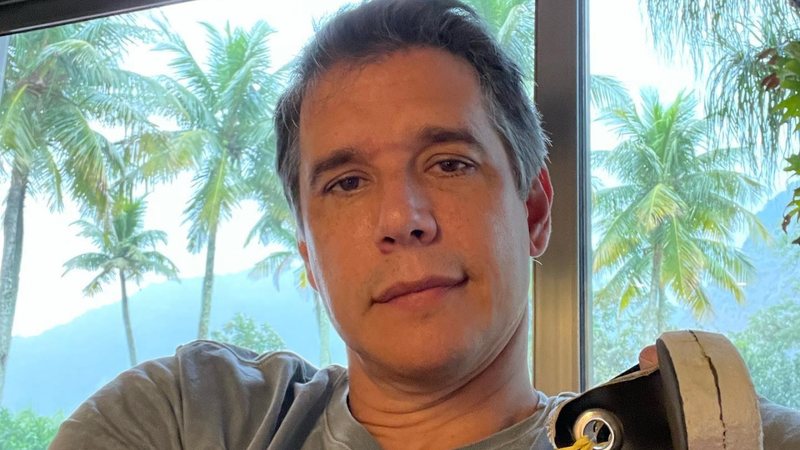 Marcio Garcia mostra fisioterapia após ruptura de tendão: "Paciência e disciplina" - Reprodução/Instagram