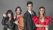 Flávia (Valentina Herszage), Neném (Vladimir Brichta), Guilherme (Mateus Solano) e Paula (Giovanna Antonelli) na novela Quanto Mais Vida, Melhor! - Foto: Reprodução / Globo