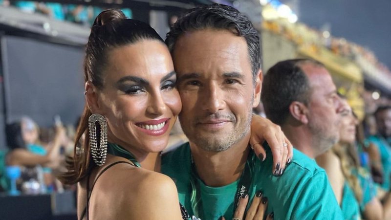 Rodrigo Santoro e Mel Fronckowiak aproveitam festival no Rio - Reprodução/Instagram