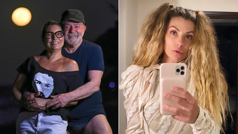 Rosângela da Silva, Lula e Helô Rocha - Fotos: Ricardo Stuckert; e Reprodução / Instagram