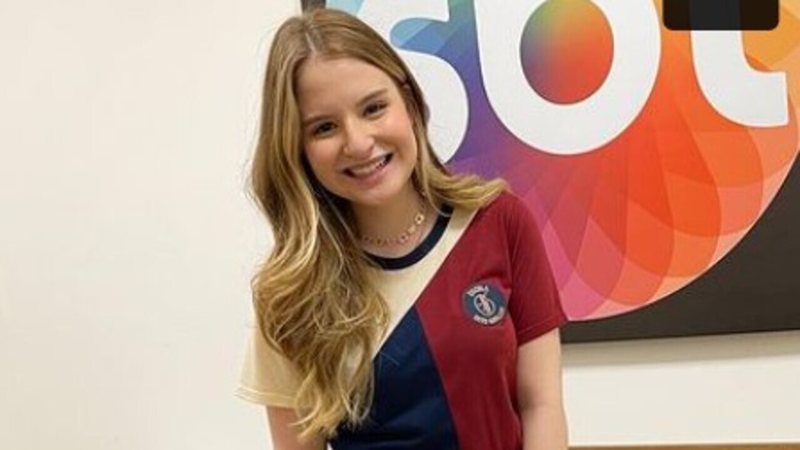 Sophia Valverde voltou para as gravações de Poliana Moça - Reprodução: Instagram