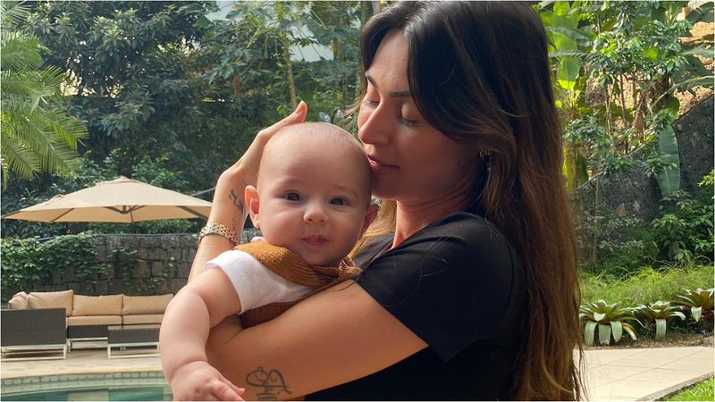 Thaila Ayala se derrete ao conversar com Chico - Reprodução/ Instagram