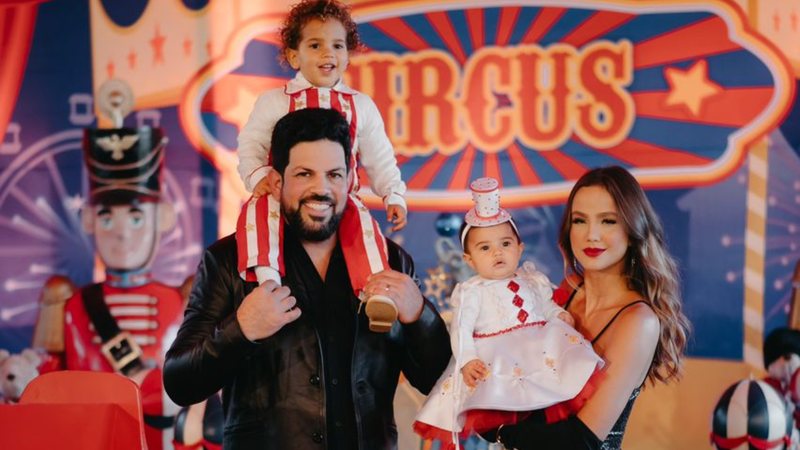 Filho de Biah Rodrigues e Sorocaba ganhou uma festa com o tema de circo - Thai Lazarini/ CG Comunicação