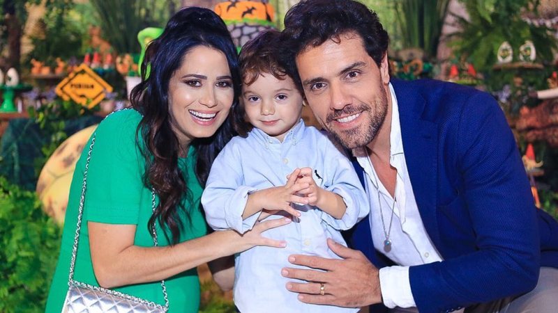 Thiago Arancam e Aline Frare prepararam uma festa temática para Francisco - @anandafotografia