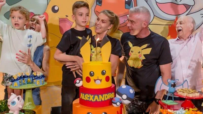 Ana Hickmann celebra aniversário de 8 anos do filho - @kikadamas