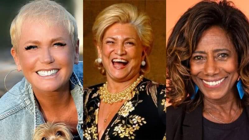 Xuxa Meneghel, Hebe Camargo e Gloria Maria fizeram história na TV brasileira - @bladmeneghel/ Acervo Caras / Globo/ Estevam Avellar