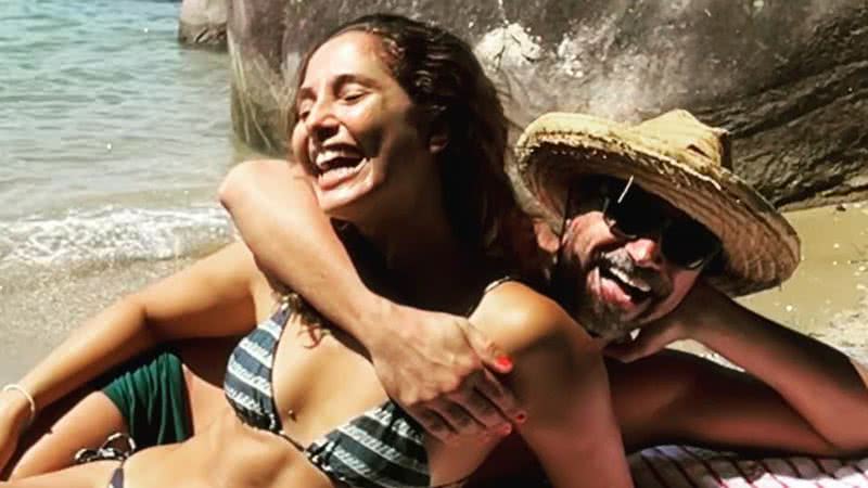 Camila Pitanga celebra 11 meses de namoro com declaração: ''O amor é infinito'' - Reprodução/Instagram