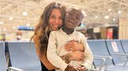 Caroline Haddad realiza sonho de ser mãe e adota um menino no Malawi, na África - Foto/Instagram