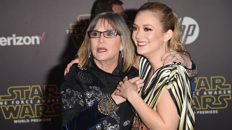 A filha de Carrie Fischer, Billie Lourd lembrou sua falecida mãe em seu casamento - Foto: Getty Images